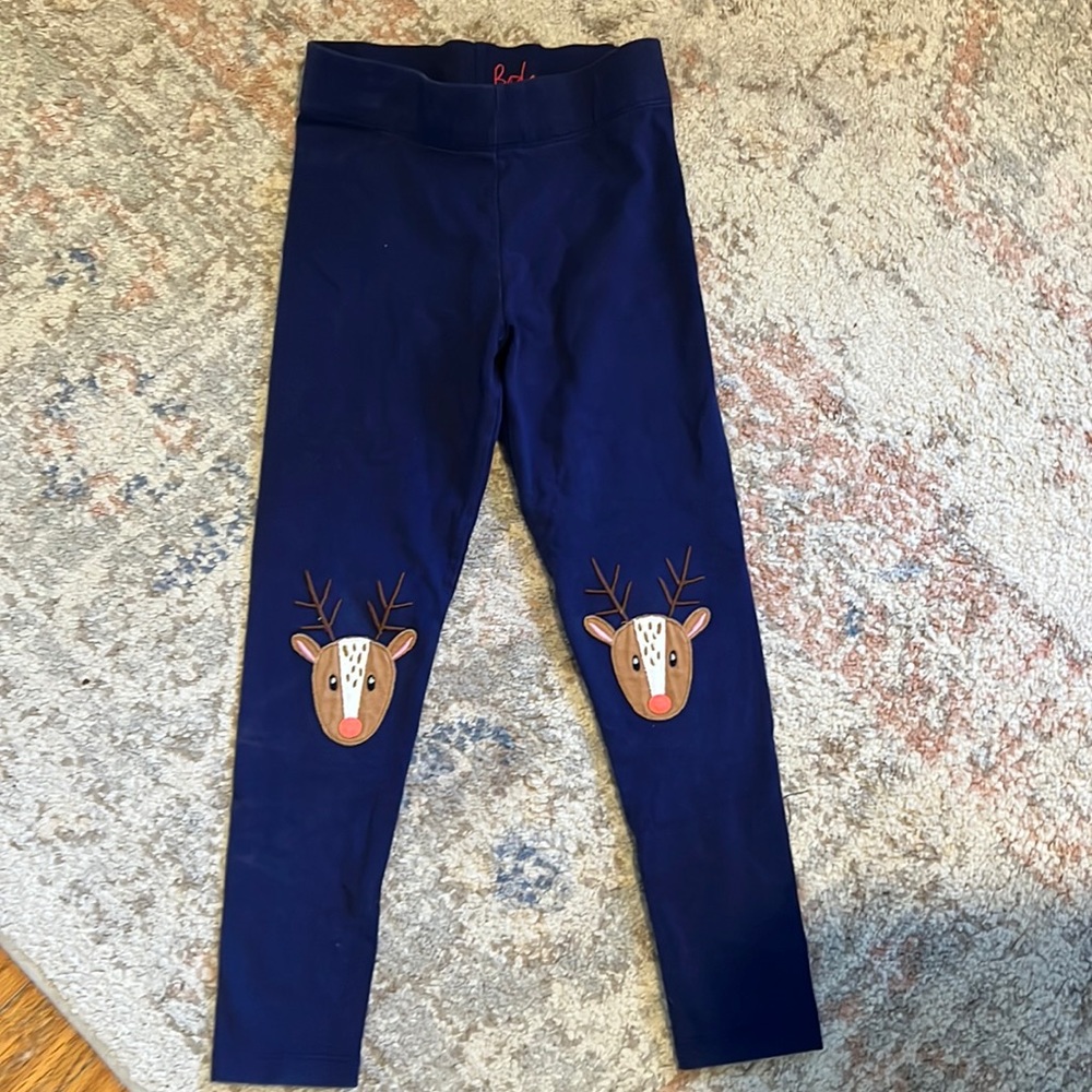 Mini Boden reindeer legging